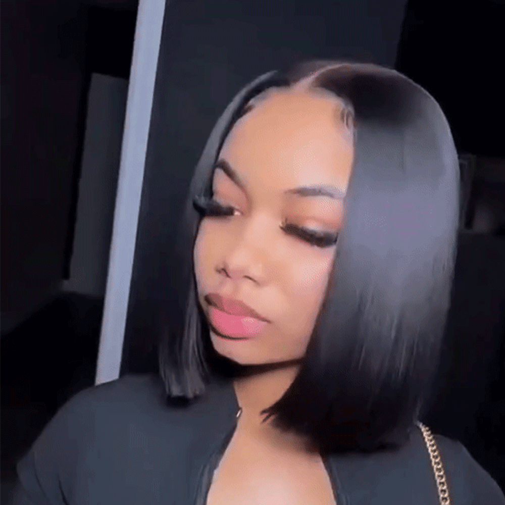 Black Beauty Hair  BBH 8×6  transparent lace closure Vietnam raw hair SDD  straight Wig