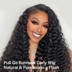 BlackBeautyHair  13X4 BBH Custom.Lace Raw Hair SDD 350% Density Funmi Wig Natural Burmese  Curl Wig