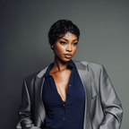 BlackBeautyHair 100% human hair short pixie curl & choima hair wig natural black color
