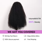 Black Beauty Hair 13X4  transparent lace  Raw Hair SDD 350% Density Funmi Wig Romance Curl Natural