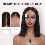 Black Beauty Hair 2×6 HD transparent lace closure Vietnam raw hair SDD  straight Wig