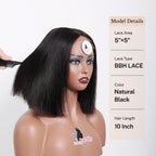 Black Beauty Hair 5x5 BBH lace closure Vietnamraw hair SDD donor straight Wig