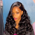 Black Beauty Hair 5x5HD lace closure Vietnamraw hair SDD Bouncy B Wig