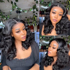 Black Beauty Hair 5x5HD lace closure Vietnamraw hair SDD Bouncy B Wig