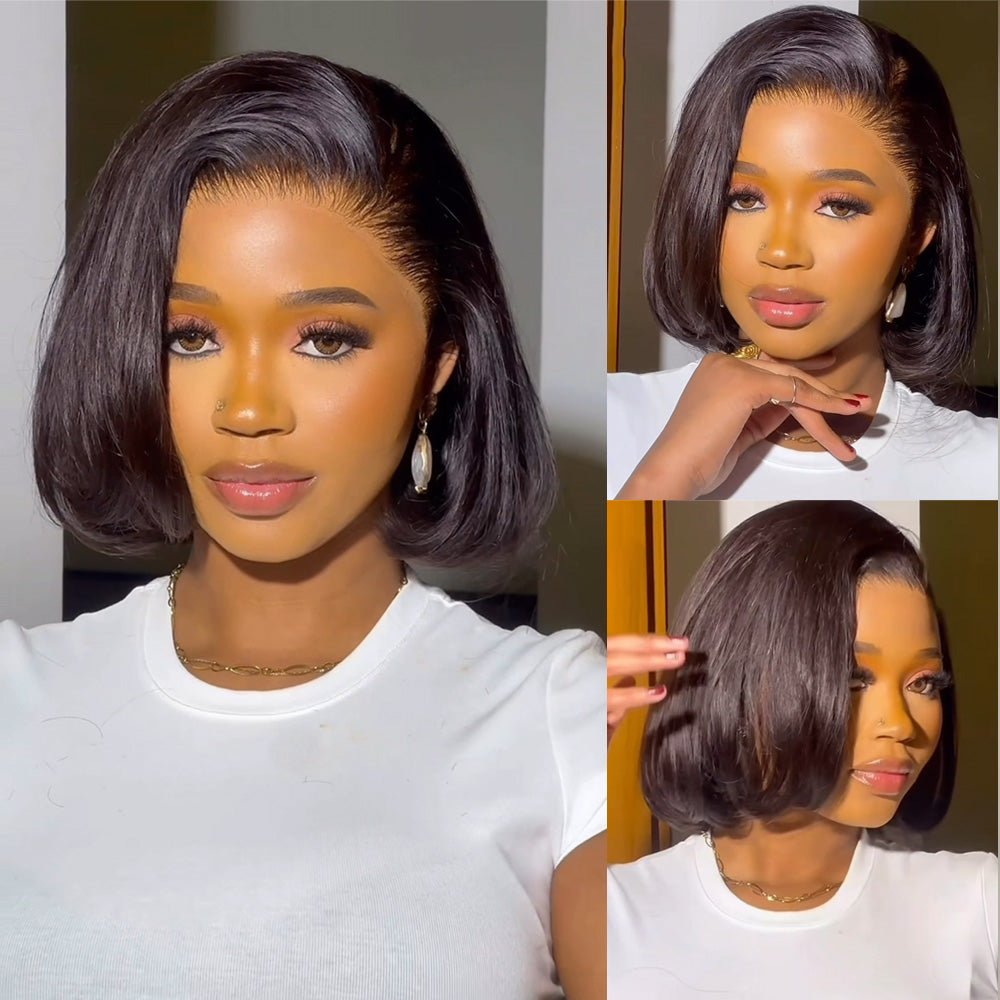 Black Beauty Hair 5x7 transparent lace closure Vietnamraw hair SDD Archy Cut Wig