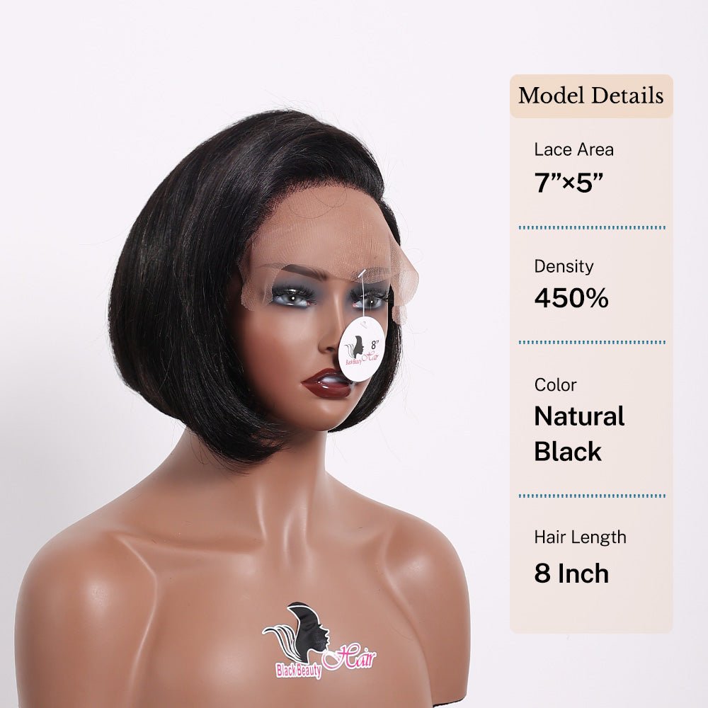 Black Beauty Hair 5x7 transparent lace closure Vietnamraw hair SDD Archy Cut Wig