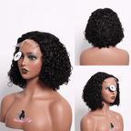 BlackBeautyHair 5×5 BBH lace closure Vietnam raw SDD 450% denisty Elan curl wig natural black