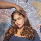 Black Beauty Hair 13X4 Vietnam Raw Hair Wig Baba Curl Wavy T2/4 color